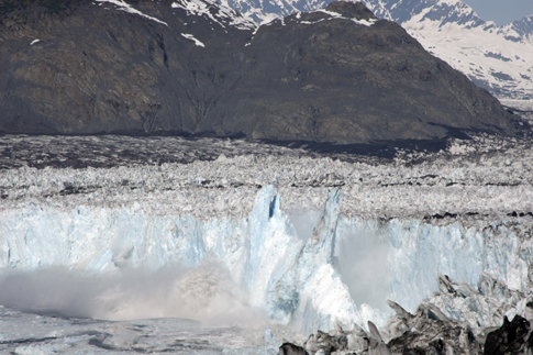 Columbia Glacier Calving