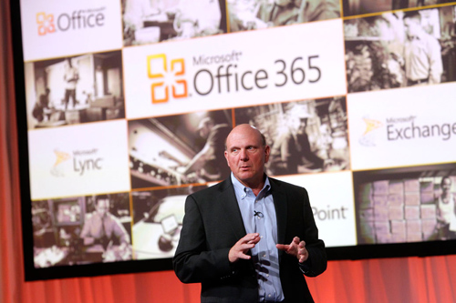 Microsoft CEO Steve Ballmer
