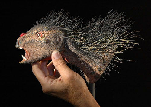 With jaws only 1 inch in length, plant-eating Pegomastax (“thick jaw”) is one of the smallest dinosaurs ever discovered.