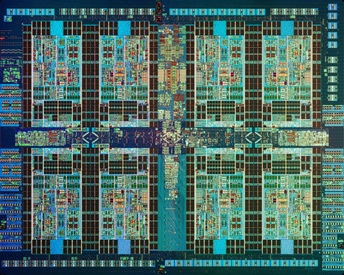 POWER7+ Chip. Caption: Closeup of IBM's POWER7+ processor, manufactured at the company's 300mm chip fab in East Fishkill, N.Y. The new microprocessor is featured in IBM's new entry-level Power Systems aimed at small-business users. (Image credit: IBM)