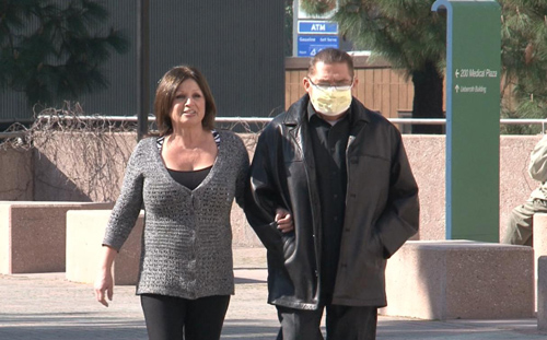 Fernando Padilla and his wife. (Image courtesy of UCLA)