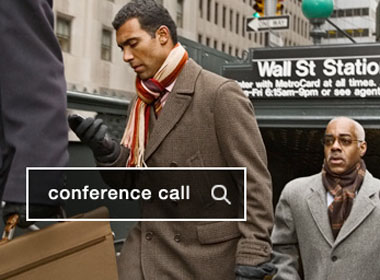 Conference Call. A drag-and drop-interface lets the customer prioritize and target results by context, time, keyword, location or any way they need. Image credit: Microsoft