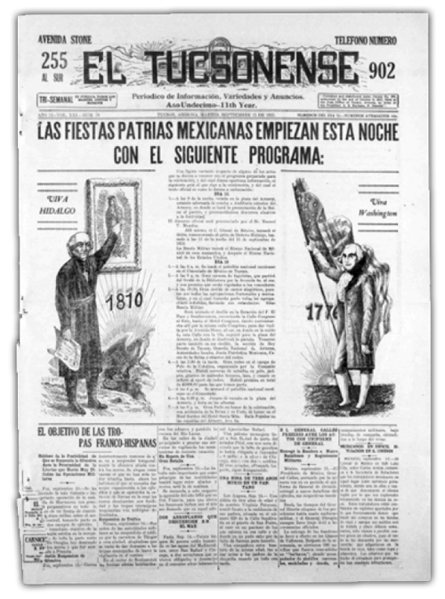 "This project provides easy access to Mexican and Mexican American newspapers to the University of Arizona community, the Tucson community and anyone else. In addition, digital access to these materials is not prevalent and for some of these newspapers, few institutions have them in print or on microfilm," said UA librarian Chris Kollen. (Photo courtesy of the UA Libraries)