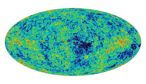 The Planck satellite mission mapped light temperature differences on the oldest surface known — the background sky left billions of years ago when our universe first became transparent to light. Those differences helped to recreate the sound of the Big Bang. Image credit: European Space Agency/Planck Collaboration