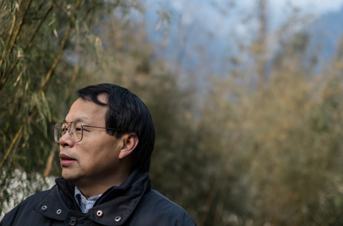 Jack Liu has had pandas on his mind for many years. Photo by Kurt Stepnitz