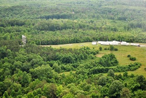 Southeast Atmosphere Study tower in Alabama’s Talladega National Forest. Image credit: Southeast Atmosphere Study