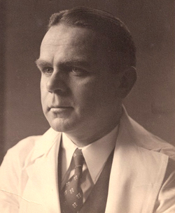 Dr. Gustaf Lindskog as a young surgeon at Yale. Image credit: Yale University