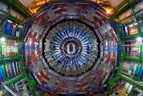 A research tool for the 21st century. “Nature made the Higgs boson massive enough that we needed the Large Hadron Collider to produce it in the laboratory. Staggeringly high energies were needed so that we could confirm by experiment that the Higgs boson indeed exists.” Image credit: Brown University