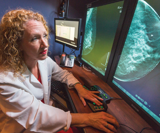 Liane Philpotts, MD, says 3-D mammography is a "win-win-win" that will continue to improve breast screening. Image credit: Yale University