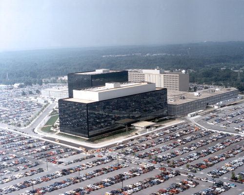 Hauptquartier der National Security Agency in Fort Meade, Maryland. Image credit: NSA