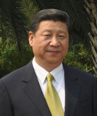 Chinas Staats- und Parteichef Xi Jinping lässt den Worten auch Taten folgen. Image credit: Angélica Rivera de Peña (Image source: Wikipedia)