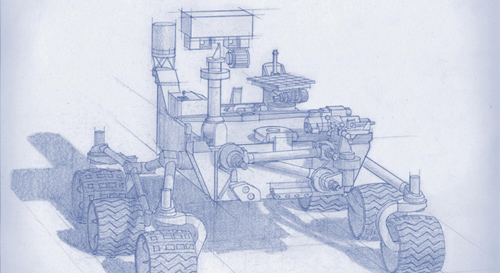 Planning for NASA's 2020 Mars rover envisions a basic structure that capitalizes on the design and engineering work done for the NASA rover Curiosity, which landed on Mars in 2012, but with new science instruments selected through competition for accomplishing different science objectives. Image Credit: NASA/JPL-Caltech