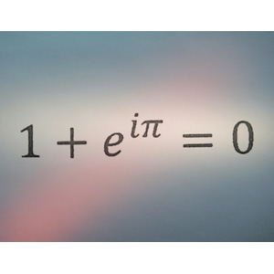 The 'most beautiful formula', Leonhard Euler’s identity. Image credit: University College London