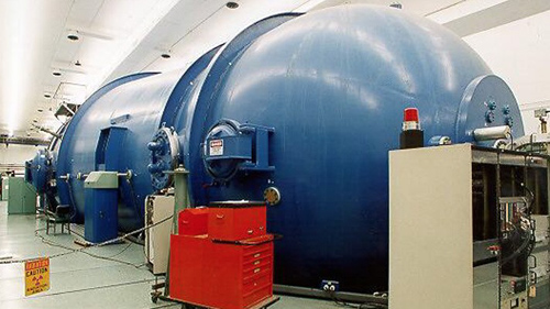 The Yale Tandem accelerator at WNSL was in operation until summer 2011. Image credit: The Wright Laboratory