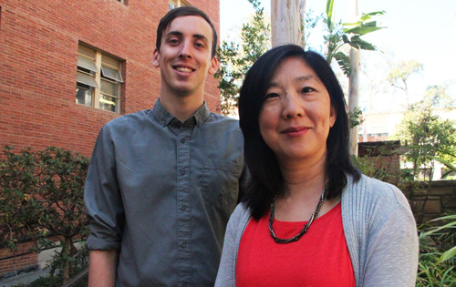 Doctoral student Felix Danbold and professor Yuen Huo found that white Americans' favorable views of diversity tends to diminish if they understand that whites will soon be a minority in the U.S. Photo credit: Christelle Nahas/UCLA Newsroom