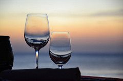 Wine glasses. Image credit: Simon Clancy (Source: Flickr)